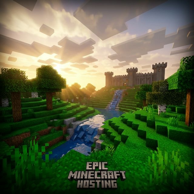 Minecraft landscape