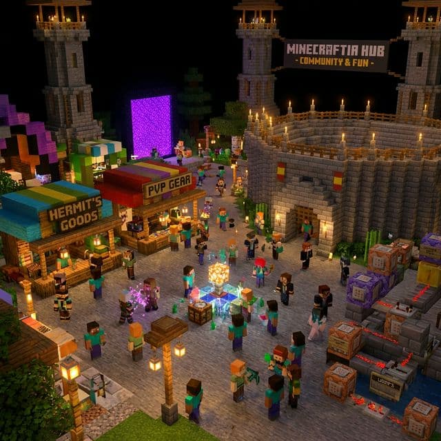 Servidor Minecraft multiplayer